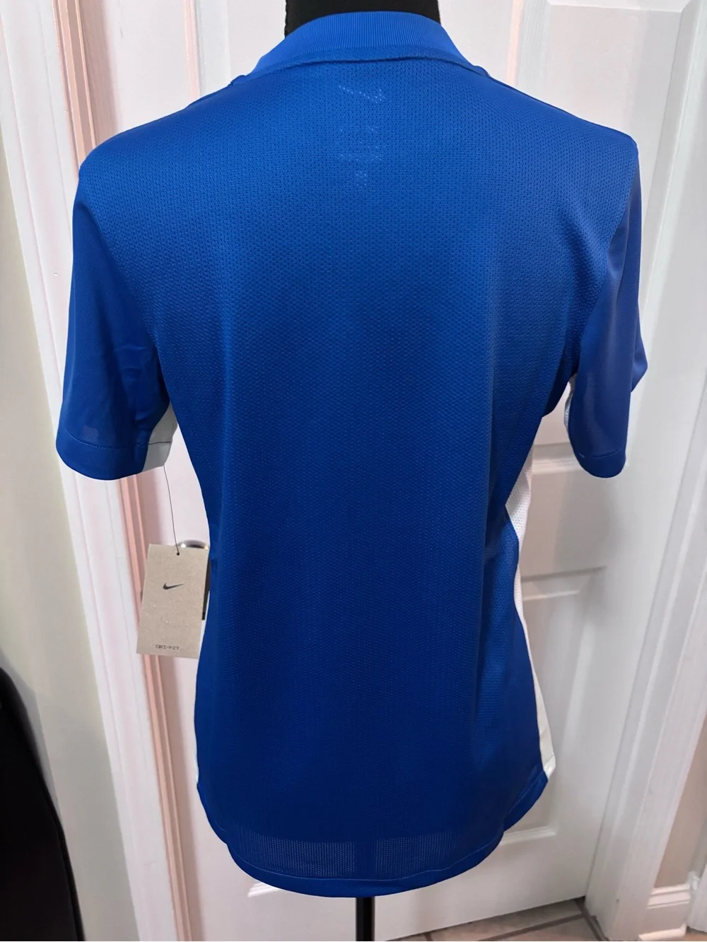 Nike Women's Blue Short-Sleeve Soccer/Football Jersey